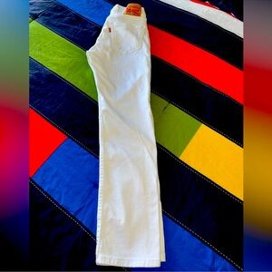 Levi's Classic White Jeans
